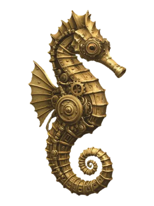 3D model for MECHA SEAHORSE