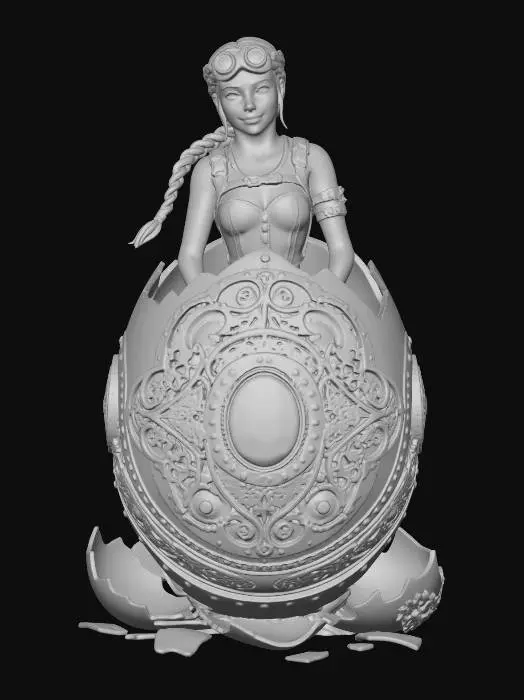 3D model for COCOON MORNING, #EasterEgg2026#