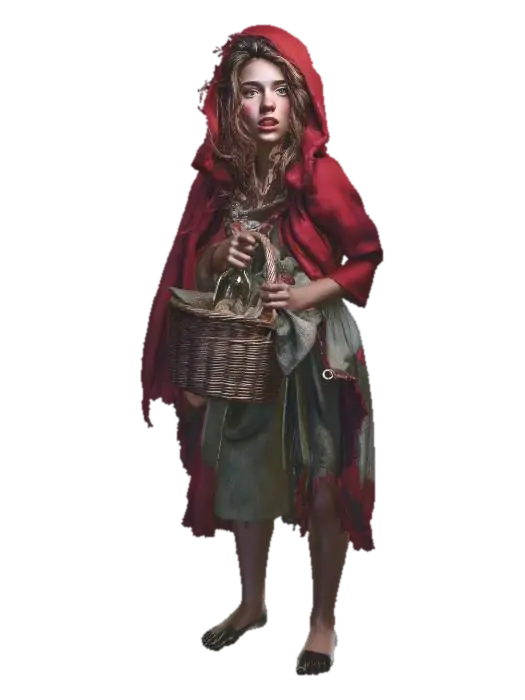 RED HOODED - Cape 3D model, vytvořený pomocí AI