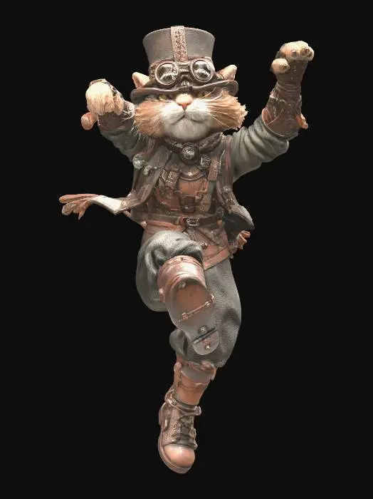 3D model for CAT ASCENDING