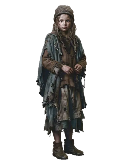 THE RAGGED SOUL 3D model, vytvořený pomocí AI