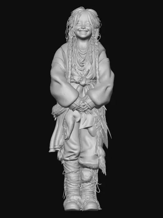 3D model for Braids of the North