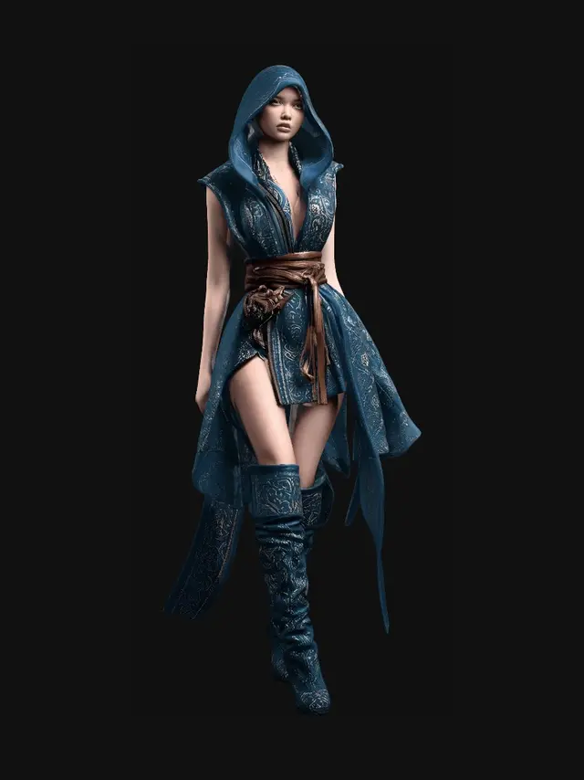3D model for Azure Reverie