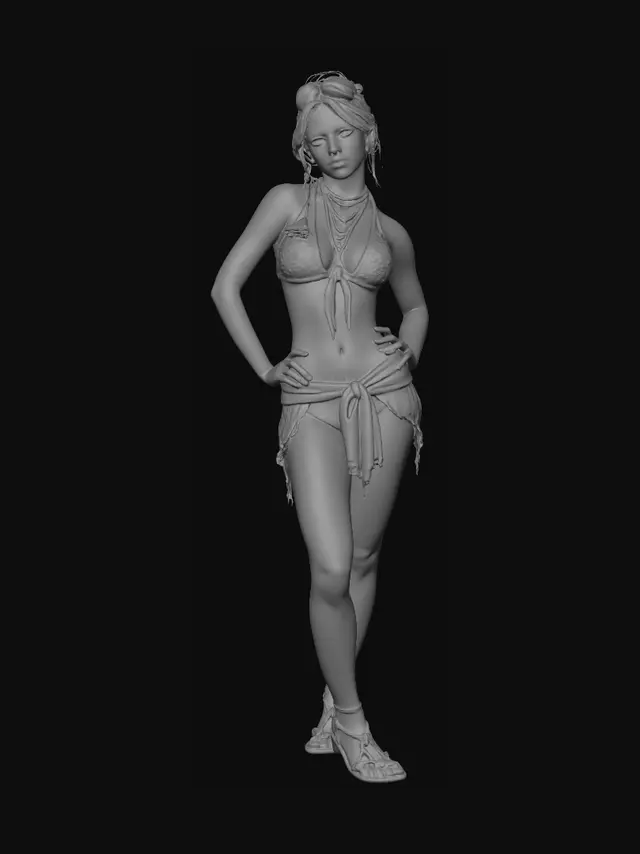 3D model for Boho Beach Goddess
