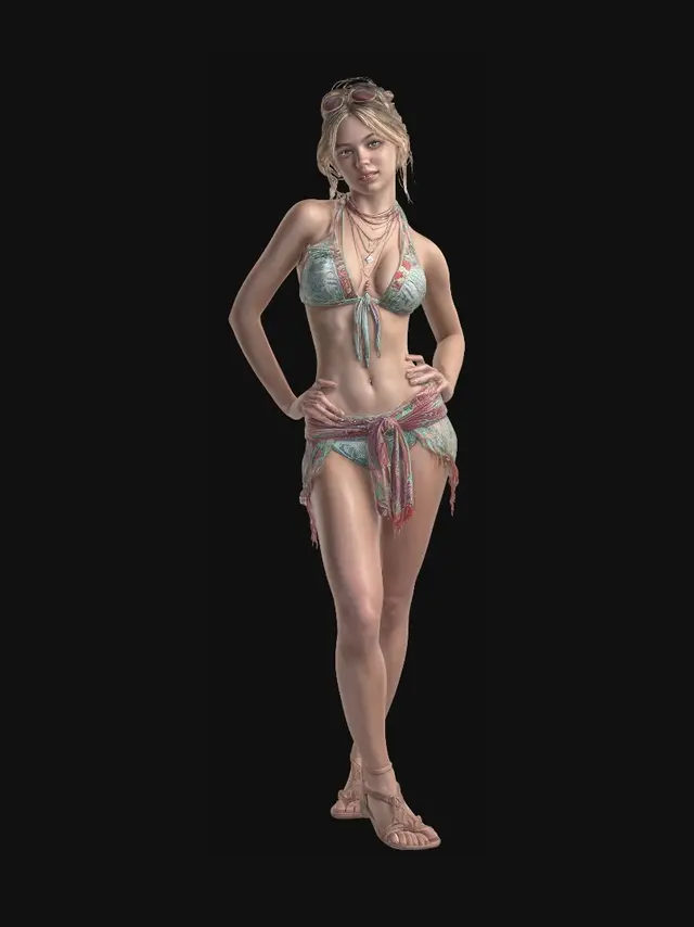 3D model for Boho Beach Goddess