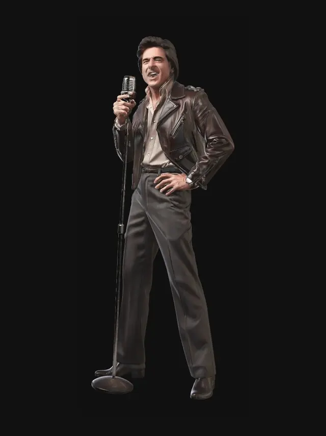 3D model for Leather Jacket Rock Performer