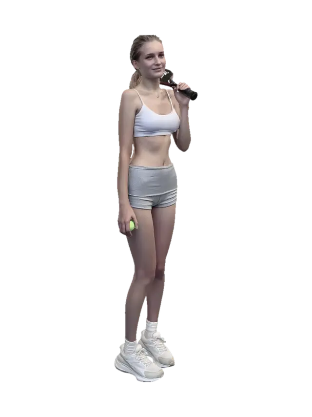 Ready to Serve 3D model, vytvořený pomocí AI