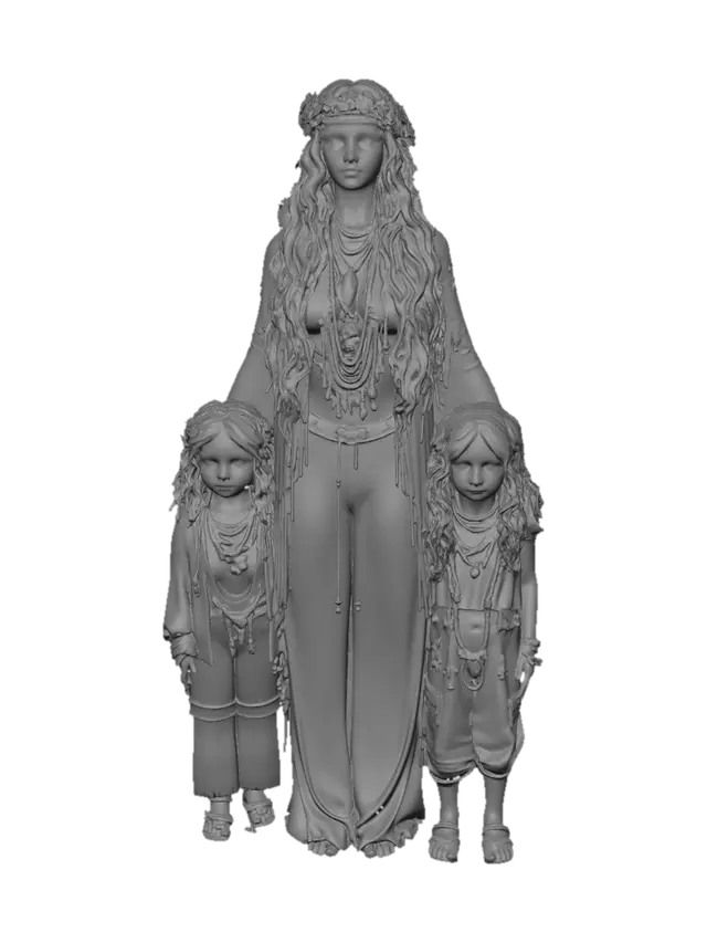 3D model for Bohemian Bloom