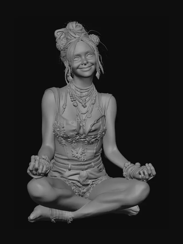 3D model for Boho Bloom