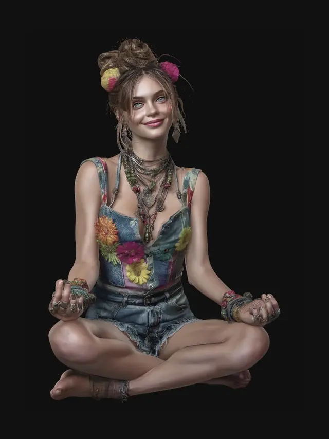 3D model for Boho Bloom