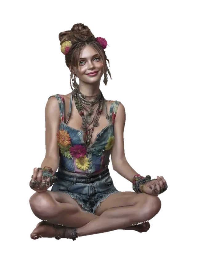 3D model for Boho Bloom