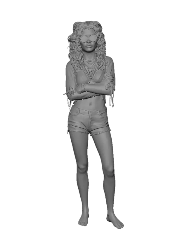 3D model for Boho Flower Child