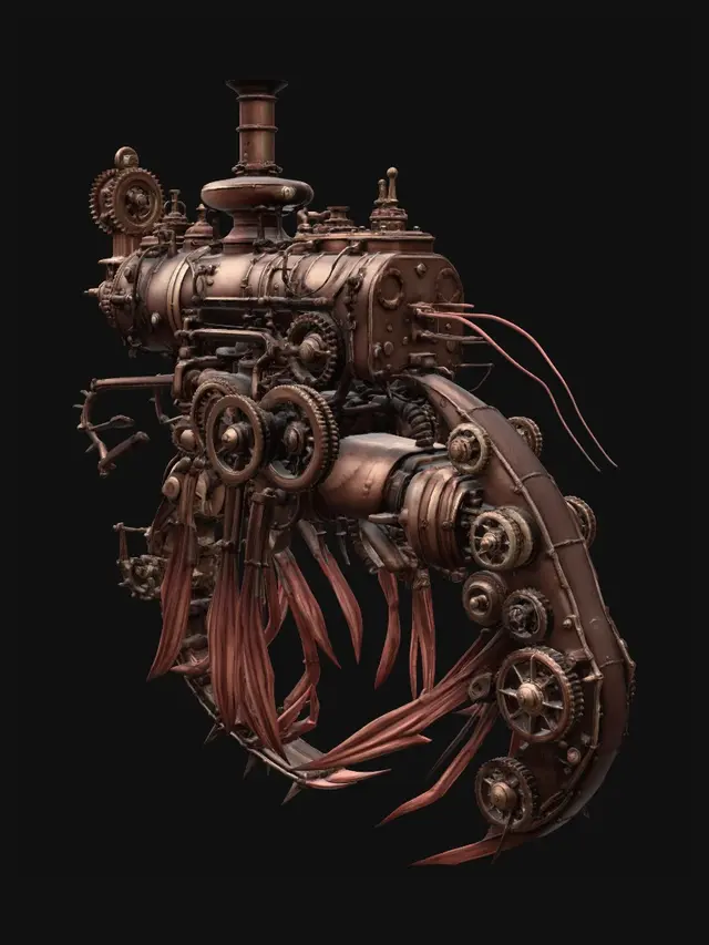 3D model for Clockwork Crab
