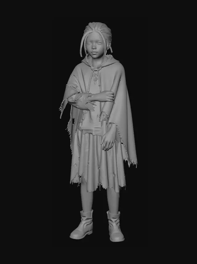 3D model for Ragged Hope