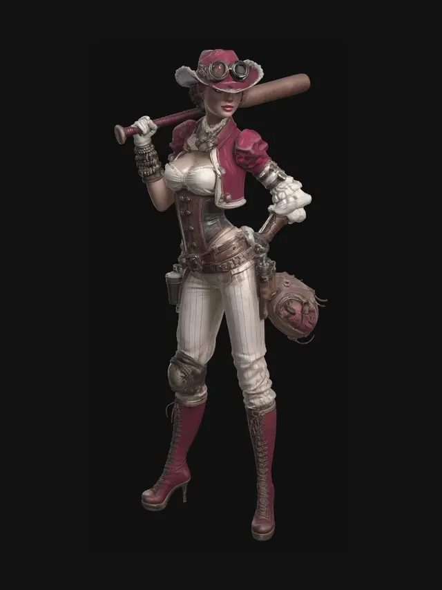 3D model for Crimson Corsair