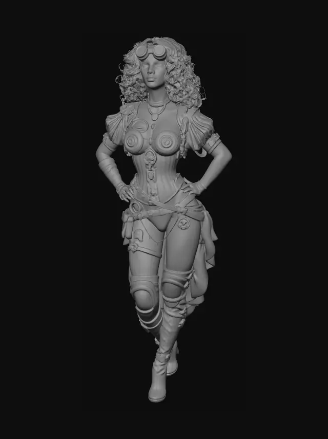 3D model for Clockwork Empress