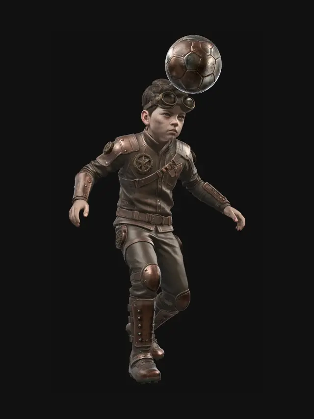 3D model for Steampunk Dribbler