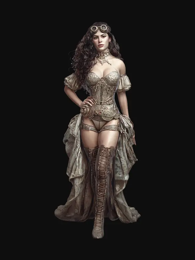 3D model for Steampunk Empress