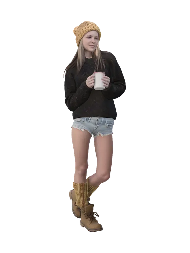 3D model for Cozy Coffee on the Balcony