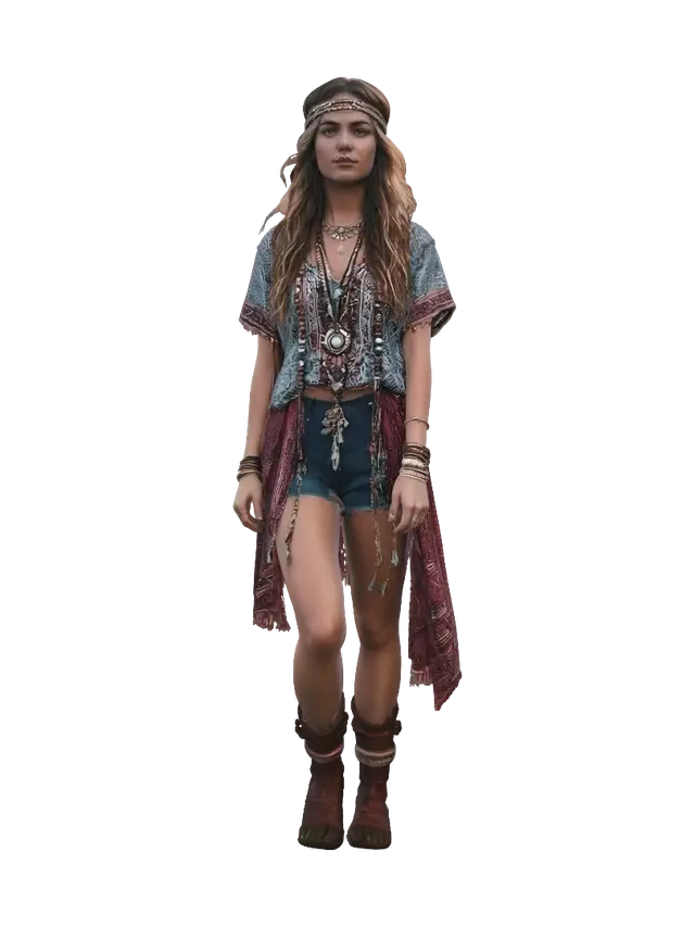 3D model for Boho Goddess