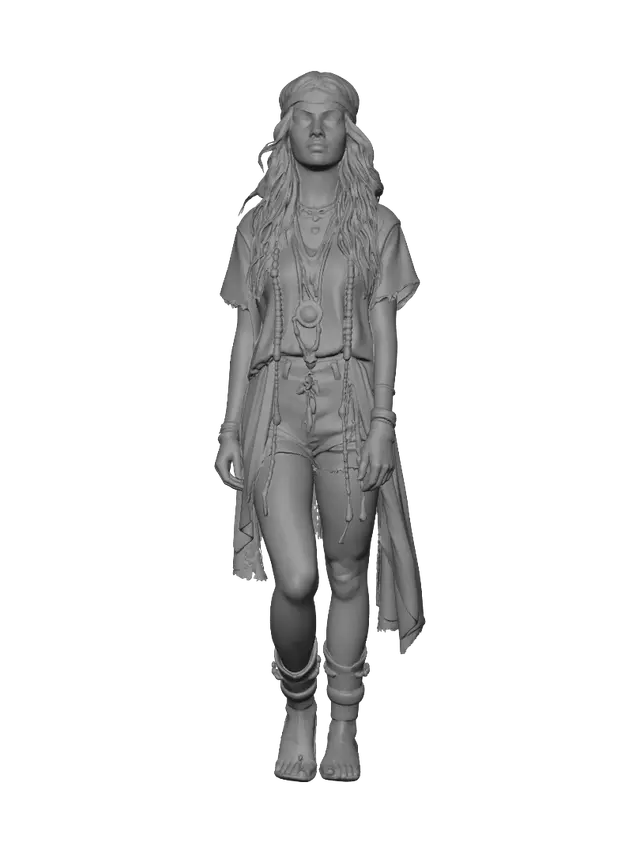3D model for Boho Goddess