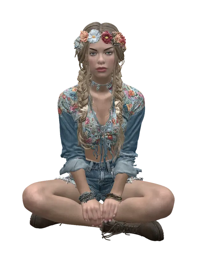 3D model for Bohemian Bloom