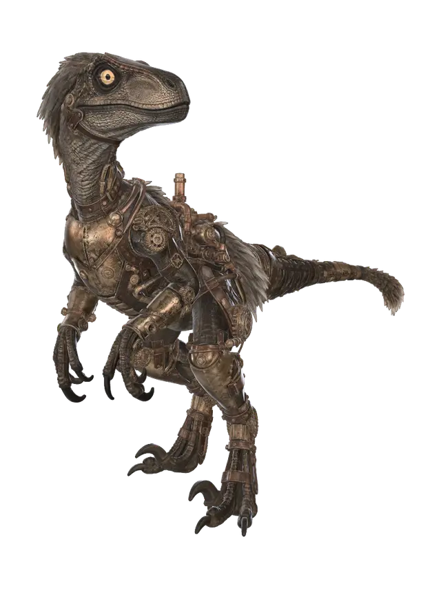 3D model for Clockwork Raptor