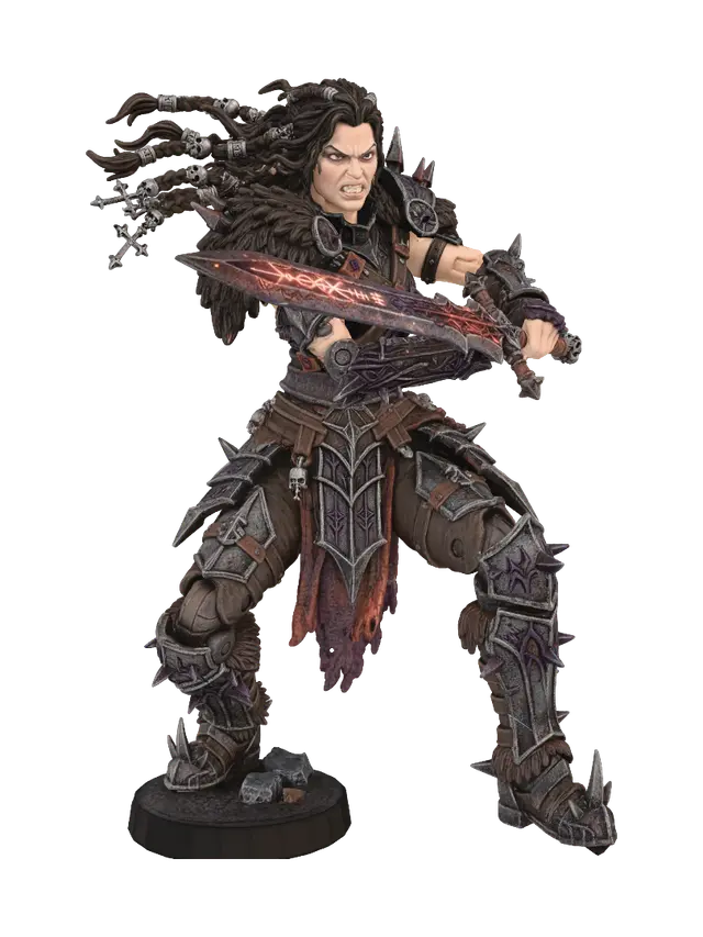 RUNEBLADE FURY 3D model, vytvořený pomocí AI