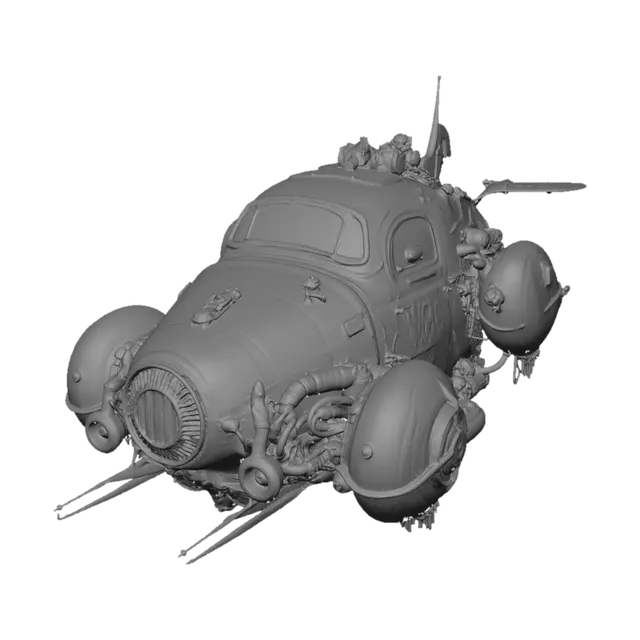 3D model for Azure Steam Voyager