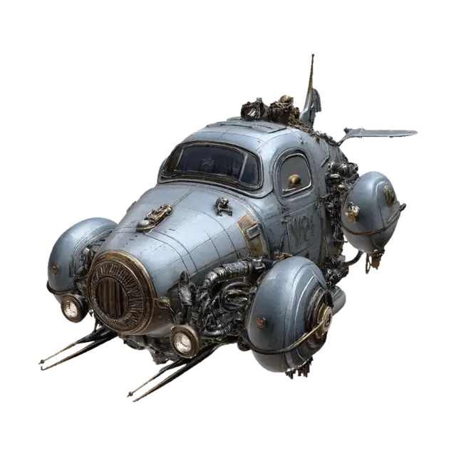 3D model for Azure Steam Voyager
