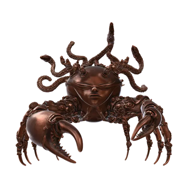 3D model for Bronze Medusa