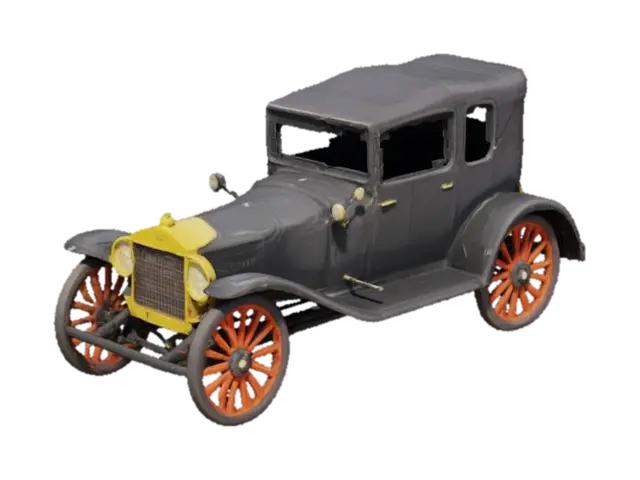 The Ford Model T, introduced in 1908 - Automobiles 3D model, vytvořený pomocí AI