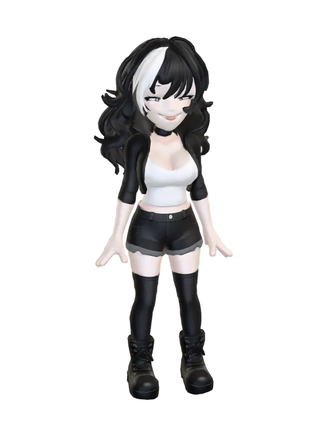 3D model for Midnight Rebel