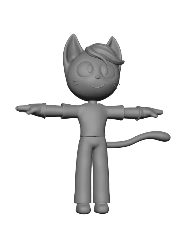 3D model for Sunny Tuft Cat