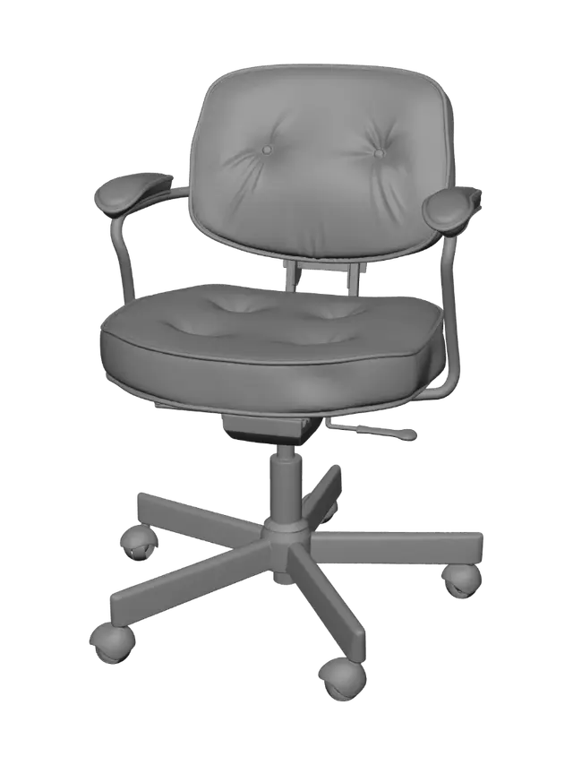 3D model for Leather Executive Office Chair