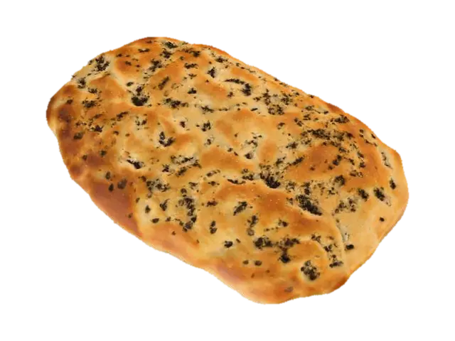 3D model for Flatbread Delight, #food#
