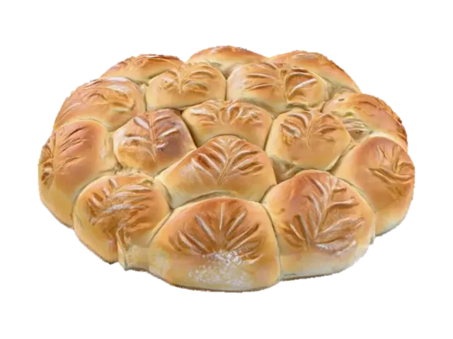 3D model for Leafy Bread Delight, #food#