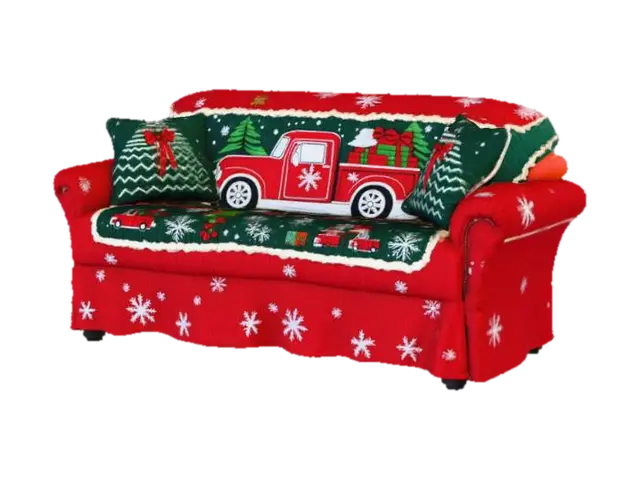 3D model for Christmas Truck Sofa Decor, #Christmas2025#