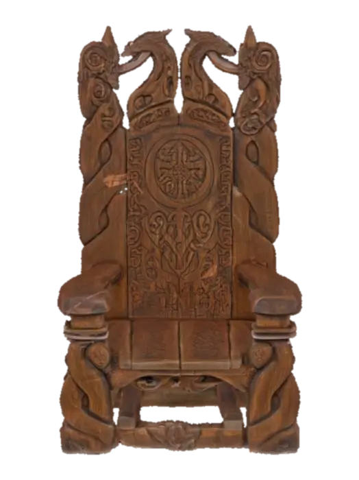3D model for Viking Throne in the Mist