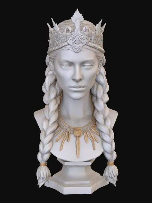 3D model for A high definition bust of boudicca 