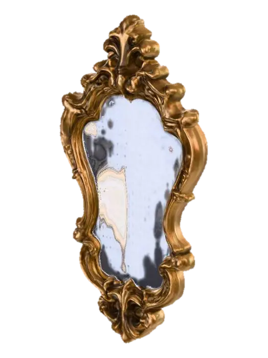 Modelo 3D de A very high resolution Venetian mirror - Reflection, gerado por IA