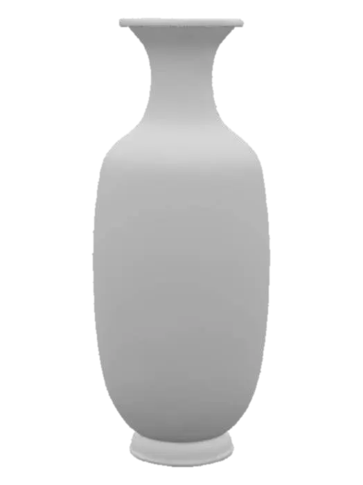 3D model for A high resolution cloisonné vase, #PBR#