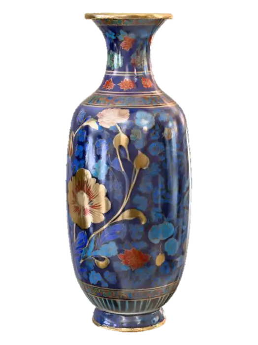 3D model for A high resolution cloisonné vase, #PBR#