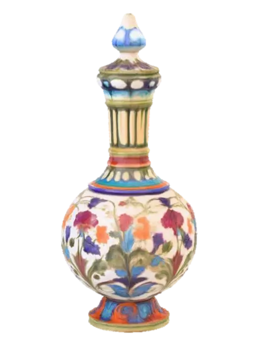 3D model for Vintage Ornate Perfume Bottle