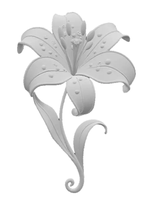 3D model for Jewel Blossom