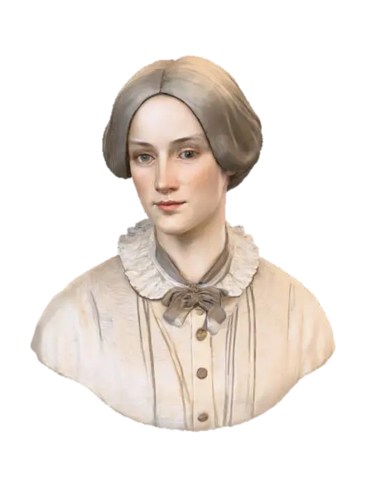 3D model for Portrait of a Woman in Early 1800s Attire