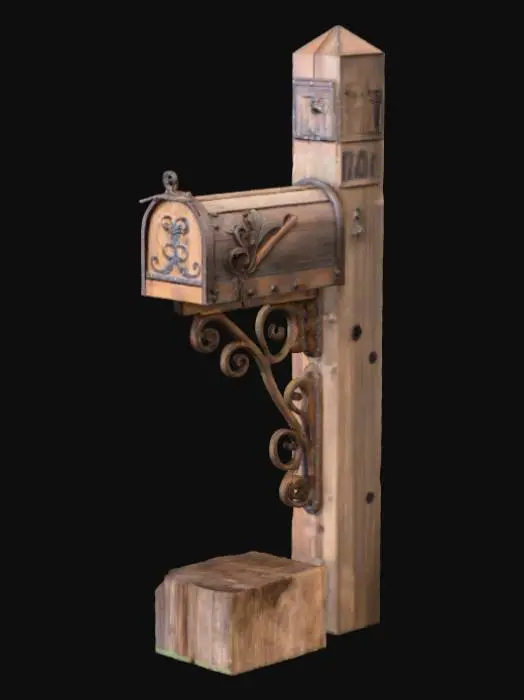 3D model for Rustic Mailbox Dreams