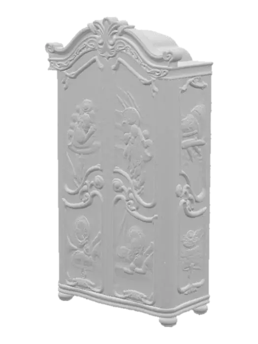 3D model for Alice's Cabinet