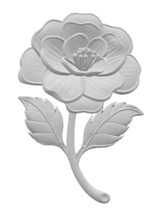 3D model for Golden Petals