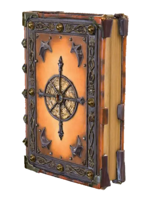 3D model for A dusty grimoire with spiderwebs , #Halloween2025#